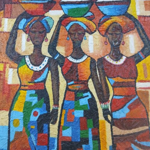Grain Matriarchs: Market Day Sisters