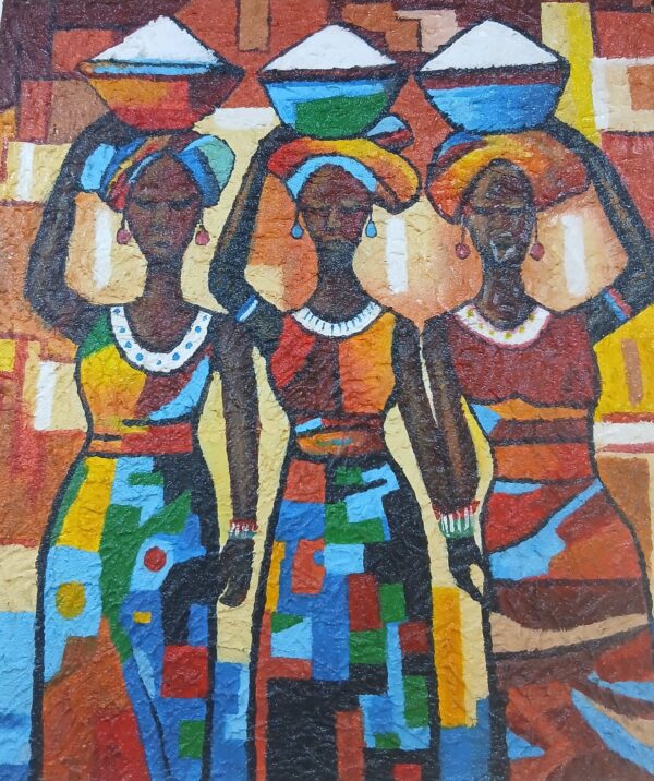 Grain Matriarchs: Market Day Sisters